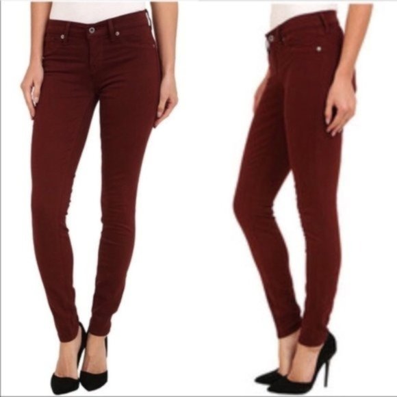 Lucky Brand Denim - Lucky Brand Fall Red Skinny Sofia Jeans